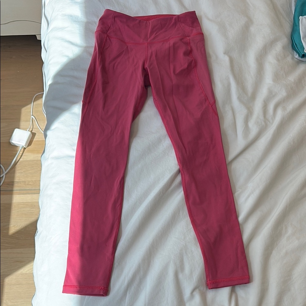 CALIA by Carrie Underwood Pink Leggings Sleek Stretchy Fit
